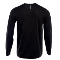 Tricou Karrimor cu Maneca Lunga Run pentru Barbati negru