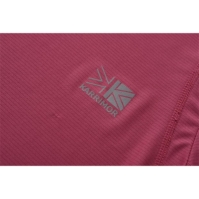 Tricou Karrimor maneca scurta poliester pentru Femei roz violet