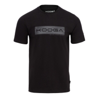 Tricou KooGa Essential Logo Rugby negru