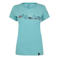 Tricou La Sportiva Peaks pentru Femei albastru