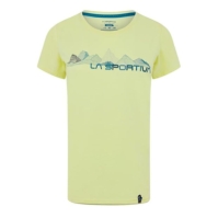 Tricou La Sportiva Peaks pentru Femei galben