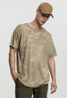 Tricou larg Camo bej camuflaj Urban Classics