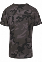 Tricou larg Camo inchis camuflaj Urban Classics