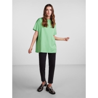 Tricou larg Pieces Pieces femei absnthe verde