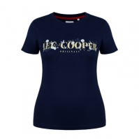 Tricou Lee Cooper clasic pentru Femei bleumarin auth