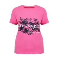 Tricou Lee Cooper clasic pentru Femei roz