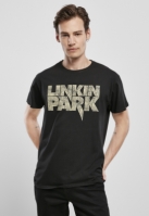 Tricou cu logo Linkin Park Distressed negru Merchcode