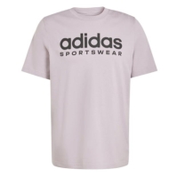 Tricou logo Linear Embroidered adidas Essentials Single Jersey pentru Barbati