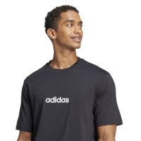 Tricouri Tricou cu logo adidas Essentials Single Jersey - pentru Barbati negru linear