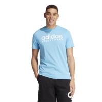 Tricouri Tricou cu logo adidas Essentials Single Jersey - pentru Barbati negru albastru spw