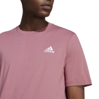 Tricouri Tricou cu logo adidas Essentials Single Jersey - pentru Barbati rosu inchis