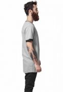 Lung piele ecologica Tee gri negru Urban Classics