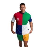 Tricou Canterbury Harlequins maneca scurta 2023 2024 multicolor