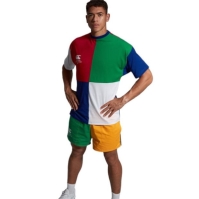 Tricou Canterbury Harlequins maneca scurta 2023 2024 multicolor