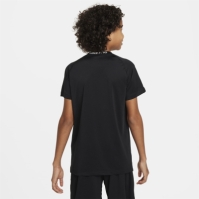 Tricou maneca scurta Nike Pro Big () Dri-FIT pentru baieti pentru Copii negru