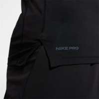 Tricou maneca scurta Nike Pro Tight Fit pentru Barbati negru alb