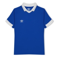 Umbro Essential Team cu maneca scurta Top Juniors albastru roial alb