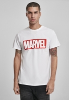 Tricou cu logo Marvel alb Merchcode