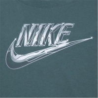 Tricou Nike Futura Metallic pentru Bebelusi vintage verde