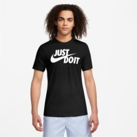 Tricou Nike JDI Swoosh pentru barbati negru alb