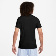 Tricou Nike JDI Swoosh pentru barbati negru alb