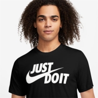 Tricou Nike JDI Swoosh pentru barbati negru alb