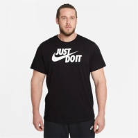 Tricou Nike JDI Swoosh pentru barbati negru alb