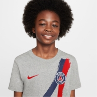 Tricou Nike Paris Saint Germain Iconic Juniors gri