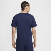 Tricou Nike Paris Saint Germain Swoosh pentru adulti albastru