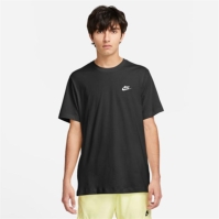 Tricou Nike Sportswear Club pentru Barbati negru alb