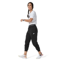 Tricou Nike Sportswear Essential Cropped pentru femei alb negru