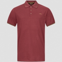 TRICOU POLO 22 BORDEAUX BLASER