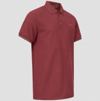 TRICOU POLO 22 BORDEAUX BLASER