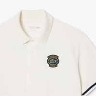 Tricouri polo Lacoste maneca scurta alb