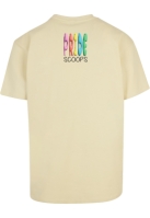 Tricou Pride Scoops Heavy supradimensionat galben Merchcode