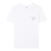 Tricou PS Paul Smith Hug alb