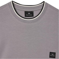 Tricou PS PAUL SMITH Logo Patch flat gri