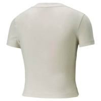 Tricou Puma Puma Sportstyle clasic V pentru femei crem