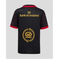 Castore Ulster Provincial Shirt 2024 2025 pentru copii negru rosu