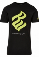 Tricou Rocawear negru verde lime