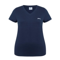 Tricou Slazenger cu decolteu in V pentru Femei bleumarin