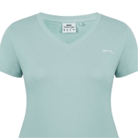 Tricou Slazenger cu decolteu in V pentru Femei verde