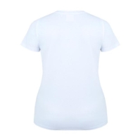 Tricou Slazenger cu guler rotund pentru femei alb