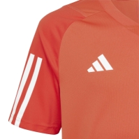 Tricou sport antrenament adidas Bayern Munich 2023/2024 pentru baieti rosu alb