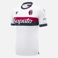 Tricou Deplasare Macron Bologna 2024 2025 pentru adulti alb