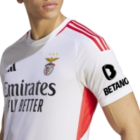 Tricou sport Third adidas Benfica 2023 2024 pentru adulti alb