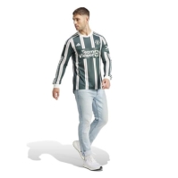 Tricou sport Tricou fotbal adidas Mufc L pentru Barbati verde alb mr