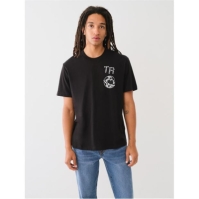 Tricou sport True Religion Multi imprimeu Graphic negru