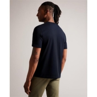 Tricou Ted Baker Tywinn Plain bleumarin