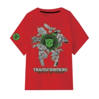 Tricou Transformers Transformers rosu 10-11 Years multicolor